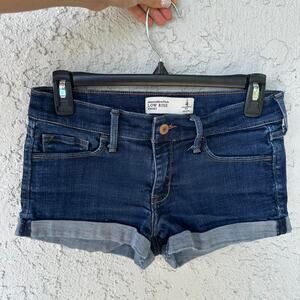 Y2k abercrombie fitch denim low rise shorts